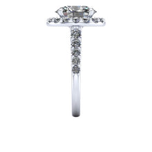 Earth Friendly Oval Forever One Moissanite Engagement Ring 4 Carats