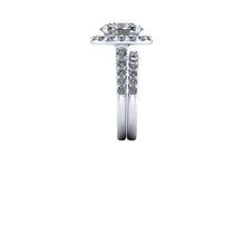 Earth Friendly Oval Forever One Moissanite Engagement Ring 4 Carats