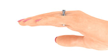 Cushion Cut Diamond Engagement Ring Bypass Engagement Ring