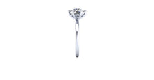 Solitaire Diamond Engagement Ring Recycled Platinum Ethical Wedding Ring