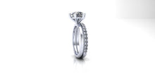 Solitaire Diamond Engagement Ring Recycled Platinum Ethical Wedding Ring