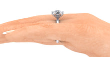 Solitaire Diamond Engagement Ring Recycled Platinum Ethical Wedding Ring