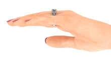 Moissanite Engagement Ring, Cushion Cut Moissanite