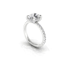 2 Carat Oval Lab Grown Diamond Engagement