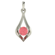 Sapphire Pendant Chatham Sapphire Bridal Fashion Jewelry Birthstone Jewlery