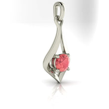 Sapphire Pendant Chatham Sapphire Bridal Fashion Jewelry Birthstone Jewlery
