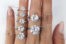 Forever One Round Cut Loose Moissanite Diamond Alternative