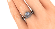 Celtic Inspired Ethical Diamond Engagement Ring