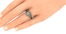 Celtic Inspired Ethical Diamond Engagement Ring