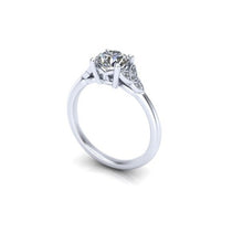 Celtic Inspired Ethical Diamond Engagement Ring