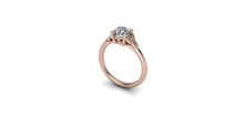 Celtic Inspired Ethical Diamond Engagement Ring