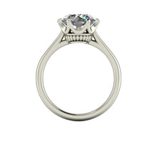 Moissanite Engagement Ring