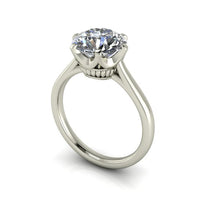 Moissanite Engagement Ring