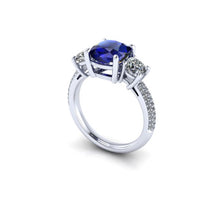 Sapphire Engagement Ring