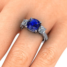 Sapphire Engagement Ring