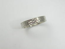 Eco Friendly Recycled Palladium Sterling Silver Wedding Band