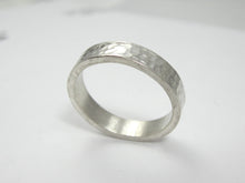 Eco Friendly Recycled Palladium Sterling Silver Wedding Band