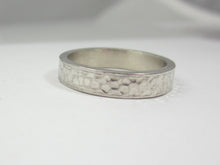 Eco Friendly Recycled Palladium Sterling Silver Wedding Band