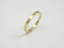 Skinny Gold Wedding Band 14K Yellow Gold Recycled Gold Eco Friendly