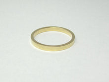 Skinny Gold Wedding Band 14K Yellow Gold Recycled Gold Eco Friendly