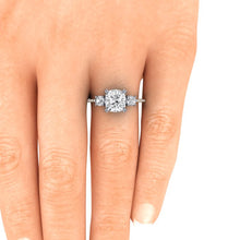 Ethical Diamond Trilogy Engagement Ring
