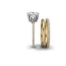 Ethical Diamond Trilogy Engagement Ring