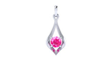 Sapphire Pendant Chatham Sapphire Bridal Fashion Jewelry Birthstone Jewlery