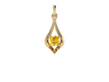 Sapphire Pendant Chatham Sapphire Bridal Fashion Jewelry Birthstone Jewlery