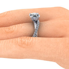 Diamond Rolling Rings Engagement Ring