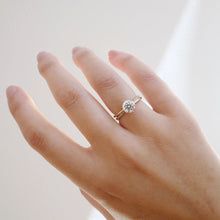 Diamond Rolling Rings Engagement Ring