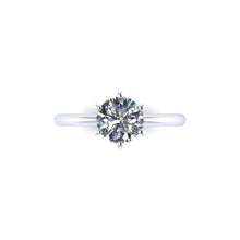 Classic Tiffany Style Solitaire Engagement Ring