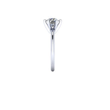 Classic Tiffany Style Solitaire Engagement Ring