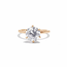 Solitaire Diamond Engagement Ring Recycled Platinum Ethical Wedding Ring