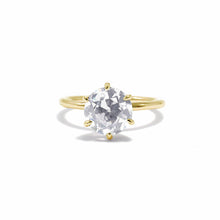 Solitaire Diamond Engagement Ring Recycled Platinum Ethical Wedding Ring