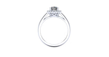 Vintage Inspired Diamond Engagement Ring