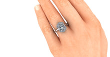Vintage Inspired Diamond Engagement Ring
