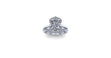 Vintage Inspired Diamond Engagement Ring